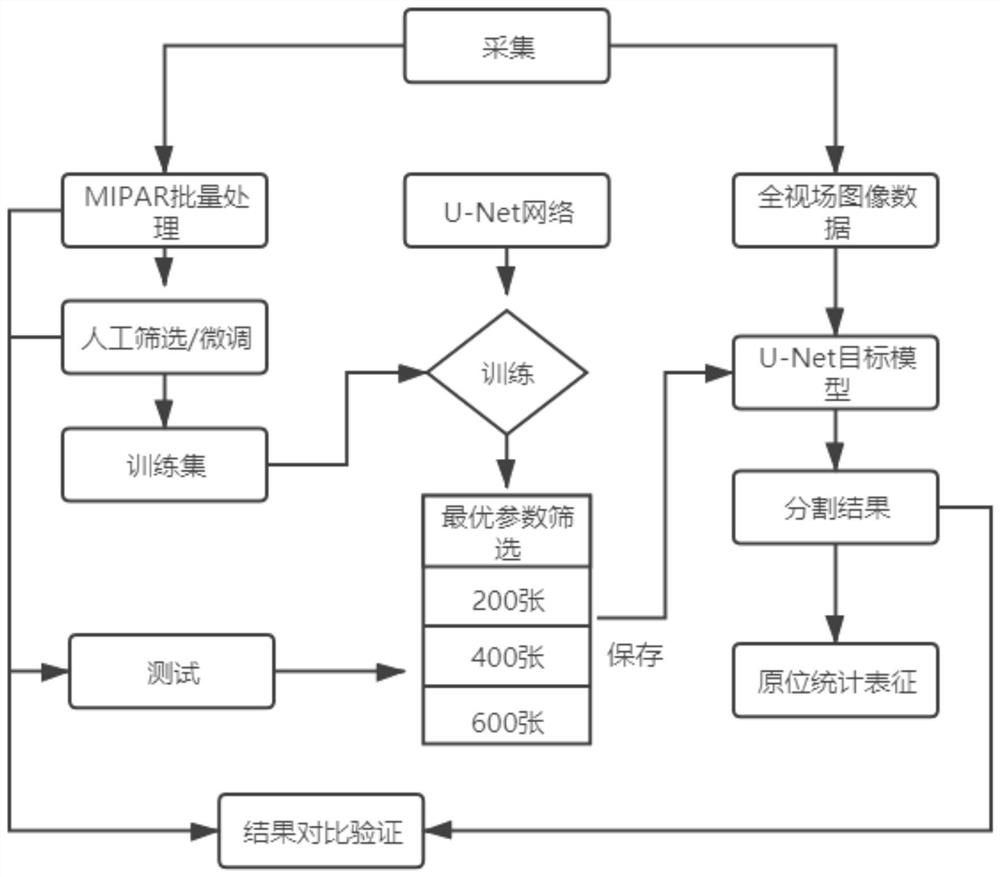 Quantitative statistical characterization method of aluminum alloy micron-scale second phase based on deep learning