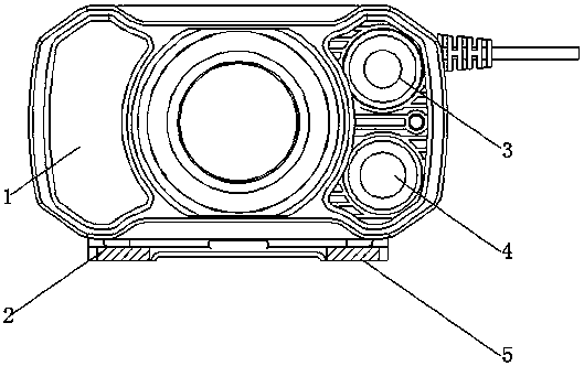 LED illuminating equipment with bluetooth loudspeaker box