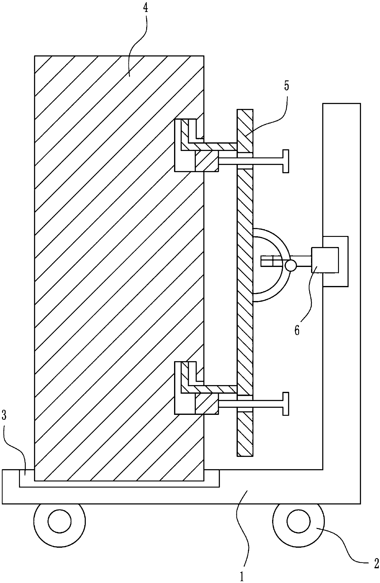 A convenient mobile device for hanging air conditioner