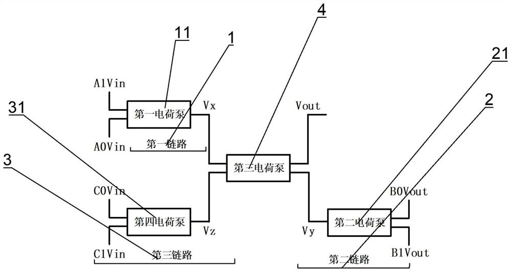 Hybrid reconfigurable charge pump circuit