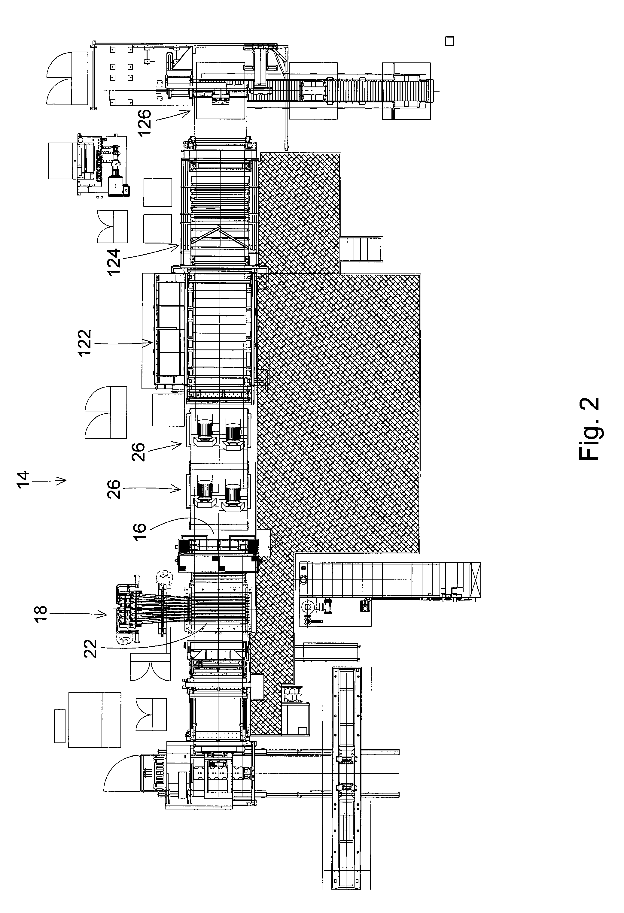 Slurry blasting apparatus for removing scale from sheet metal