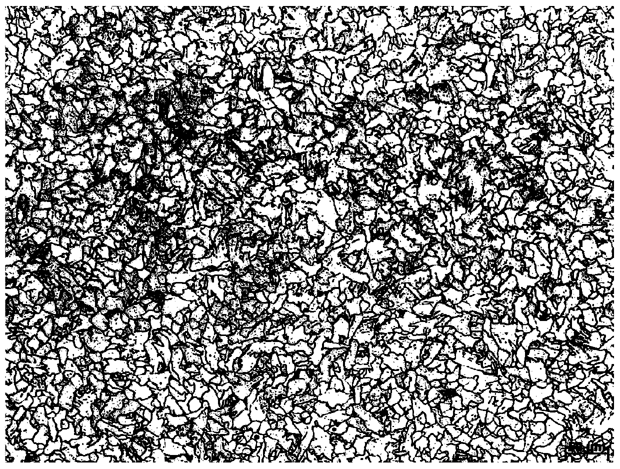 Production method for hot rolling acid pickling automobile plate