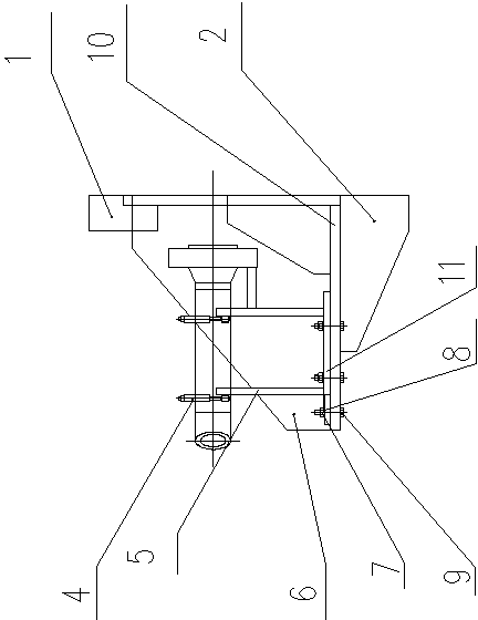 Tool special for overlaying and assembly welding of small-caliber elbows and installing method