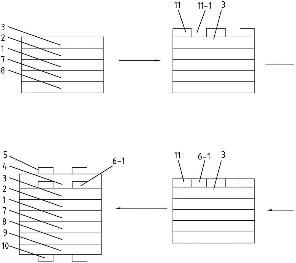 Heterojunction solar cell with selective emitting electrode and manufacturing method thereof