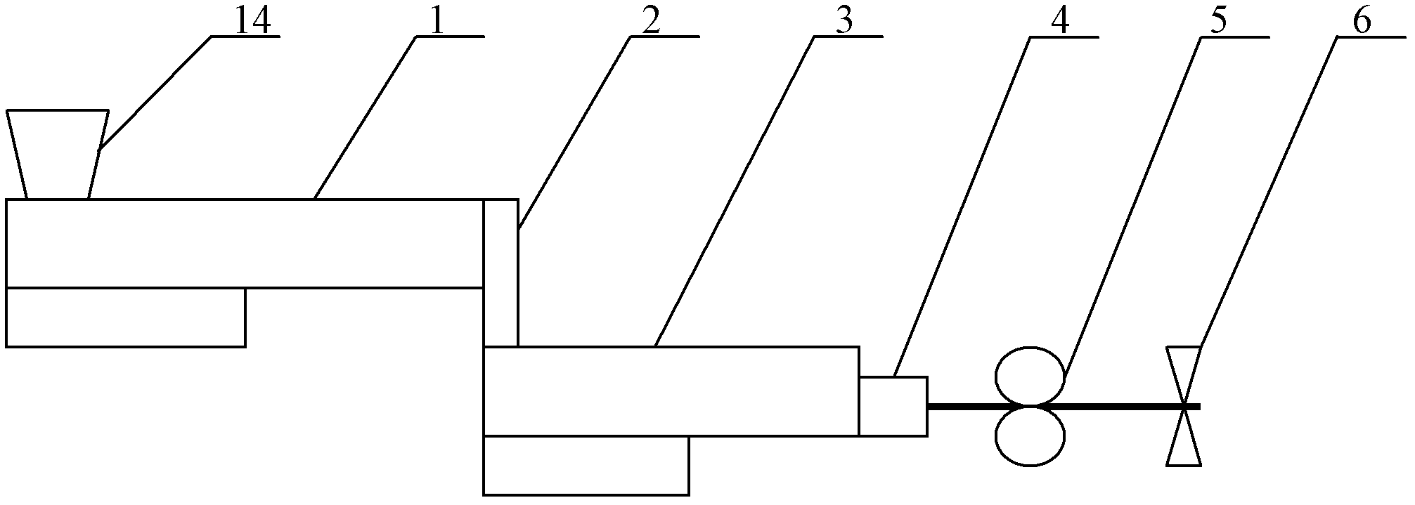 Device and method for directly preparing regenerated rubber sheet by continually cooling and mixing desulfurized rubber powder