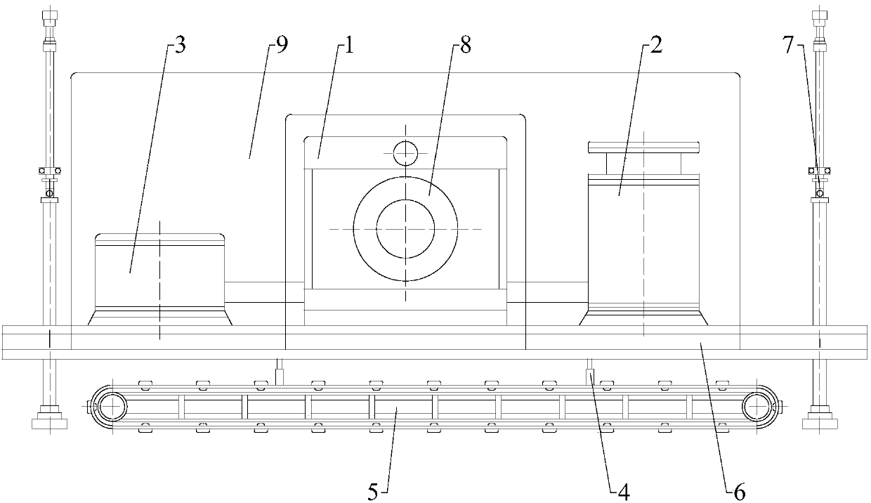 High-dipping low seam self-walking simple drill coal mining machine and mining method thereof