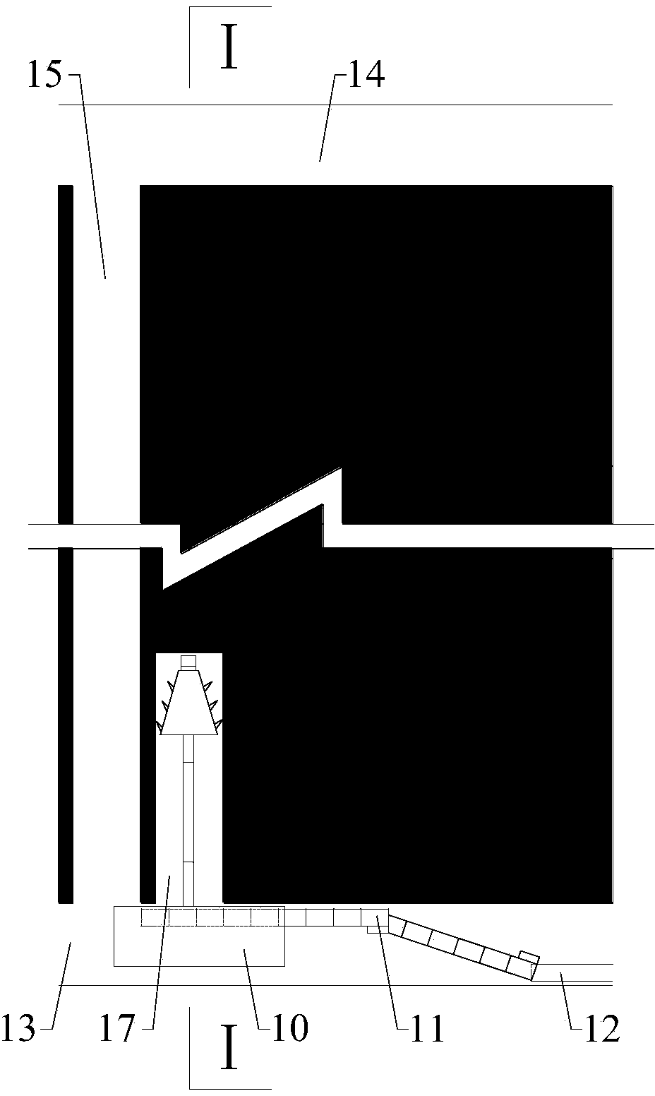 High-dipping low seam self-walking simple drill coal mining machine and mining method thereof