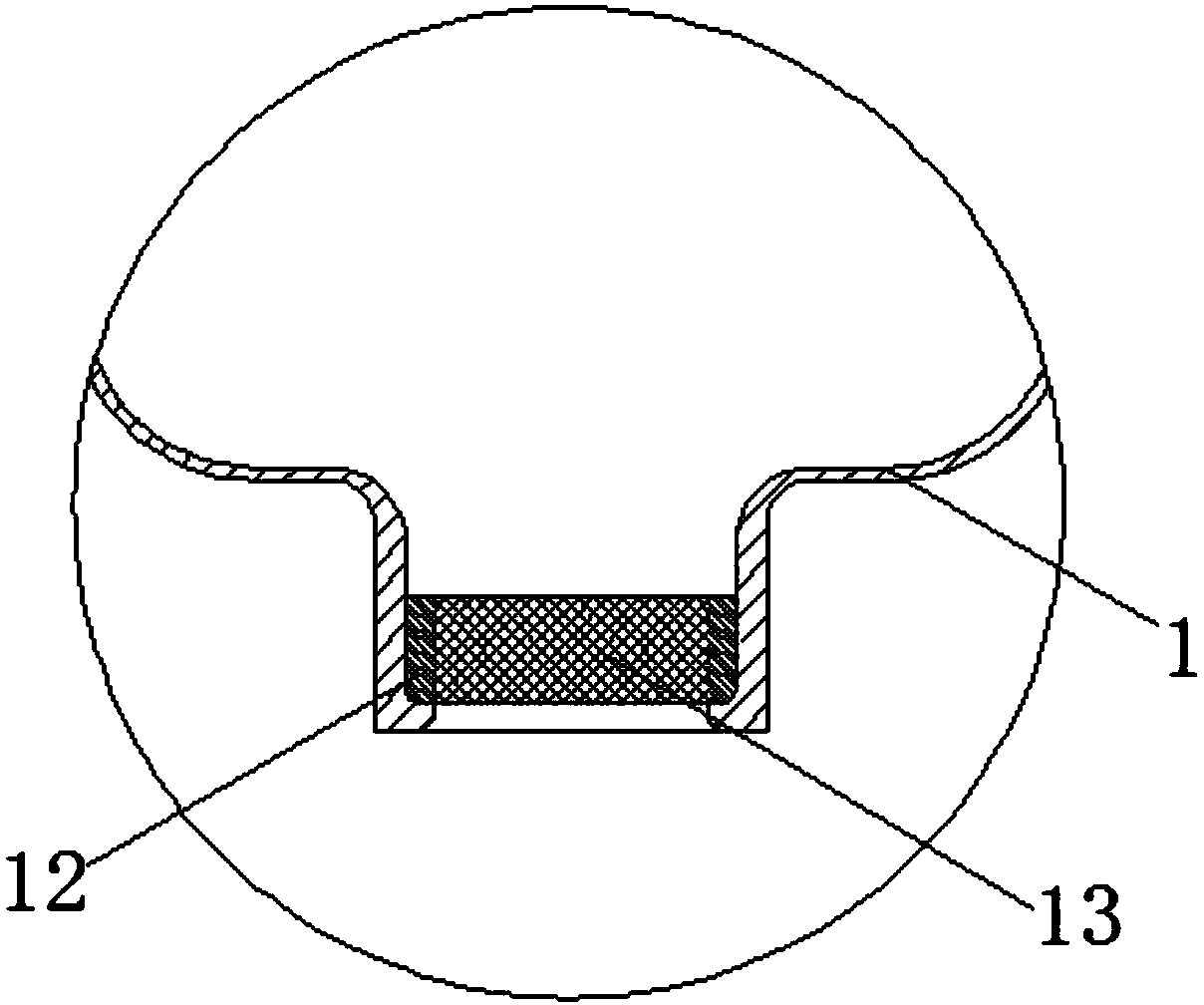 Easy to disassemble and easy to assemble double water seal floor drain