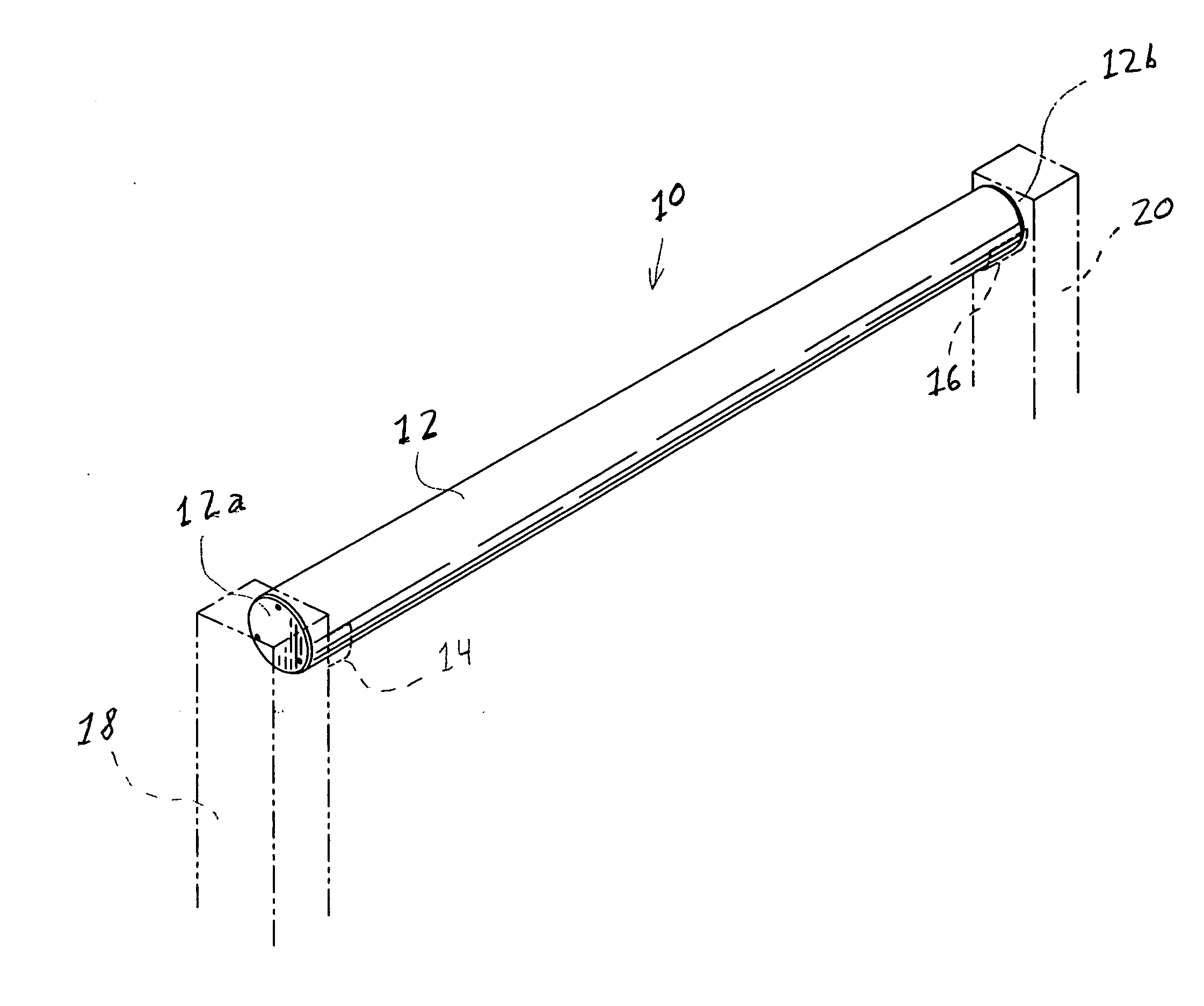 Equestrian jump pole/rail