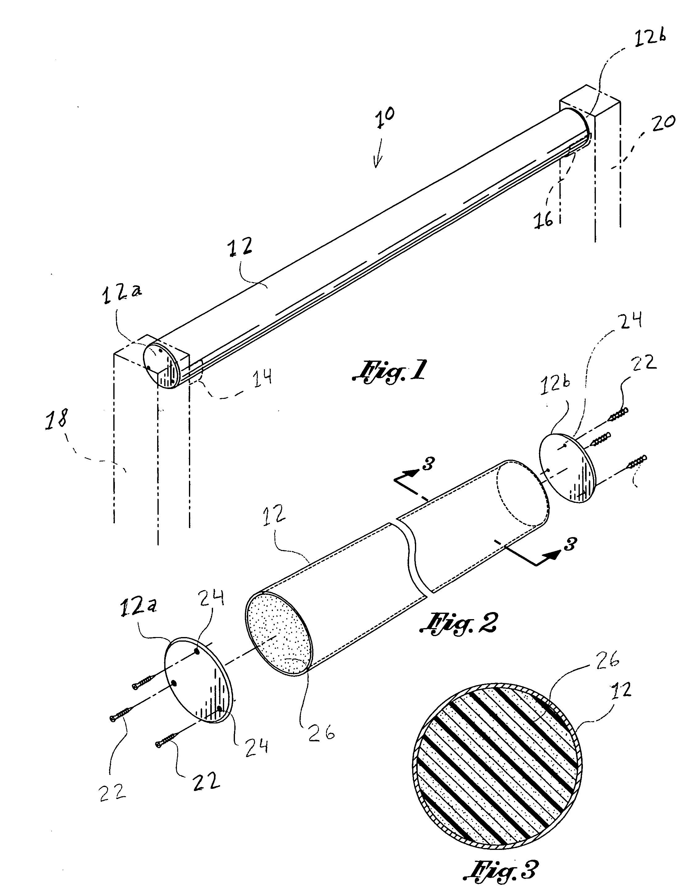 Equestrian jump pole/rail