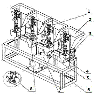 Novel multi-rolling cutter type lotus seed sheller