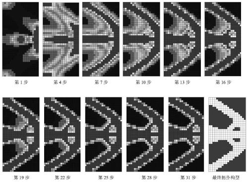 Continuum body frequency constraint topological optimization design method considering damage-safety