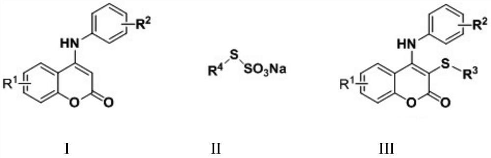 A kind of synthetic method of thiocoumarin