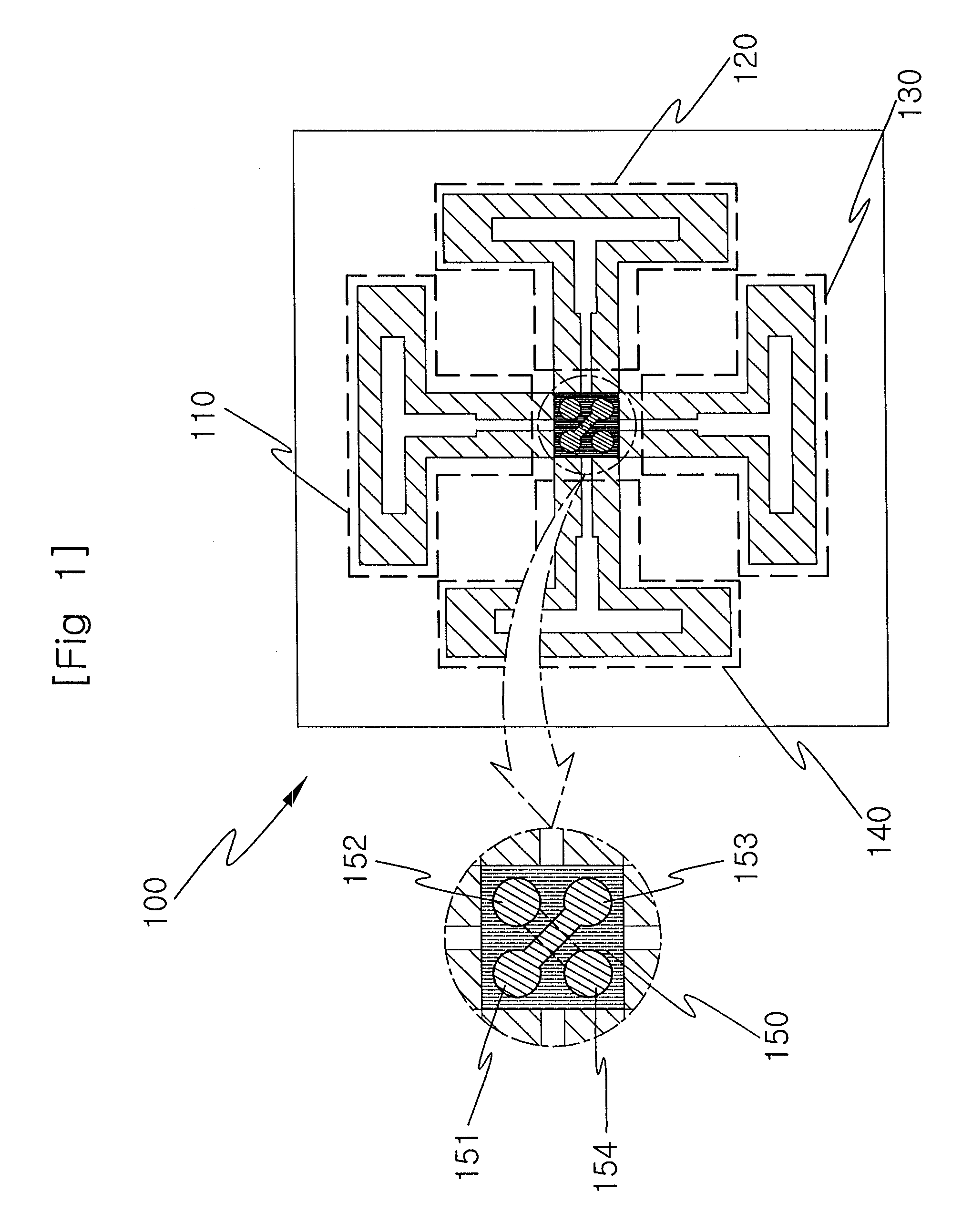 Dual polarization broadband antenna having with single pattern