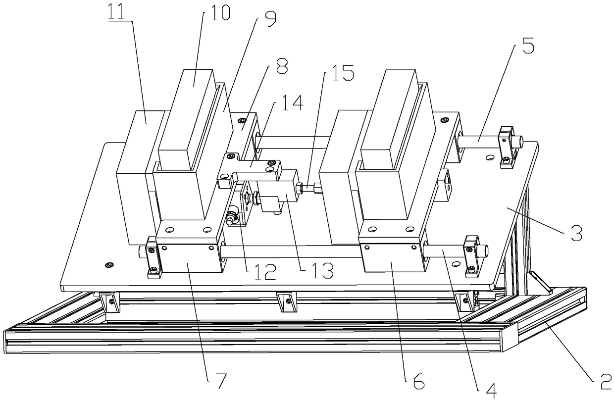 Bracket applied to surface engraving of stainless steel plate