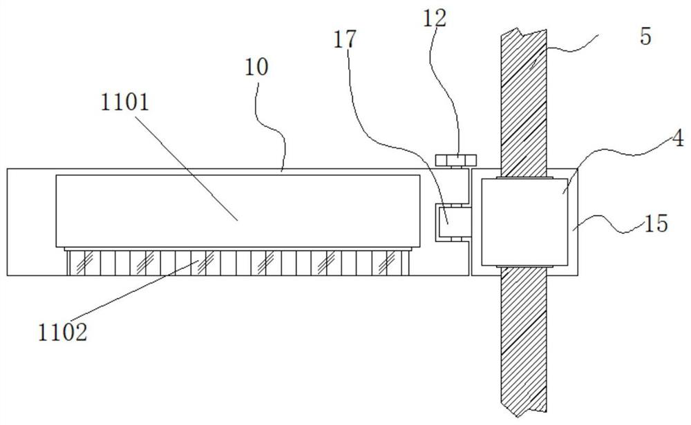 Carton production stable grooving equipment facilitating scrap cleaning