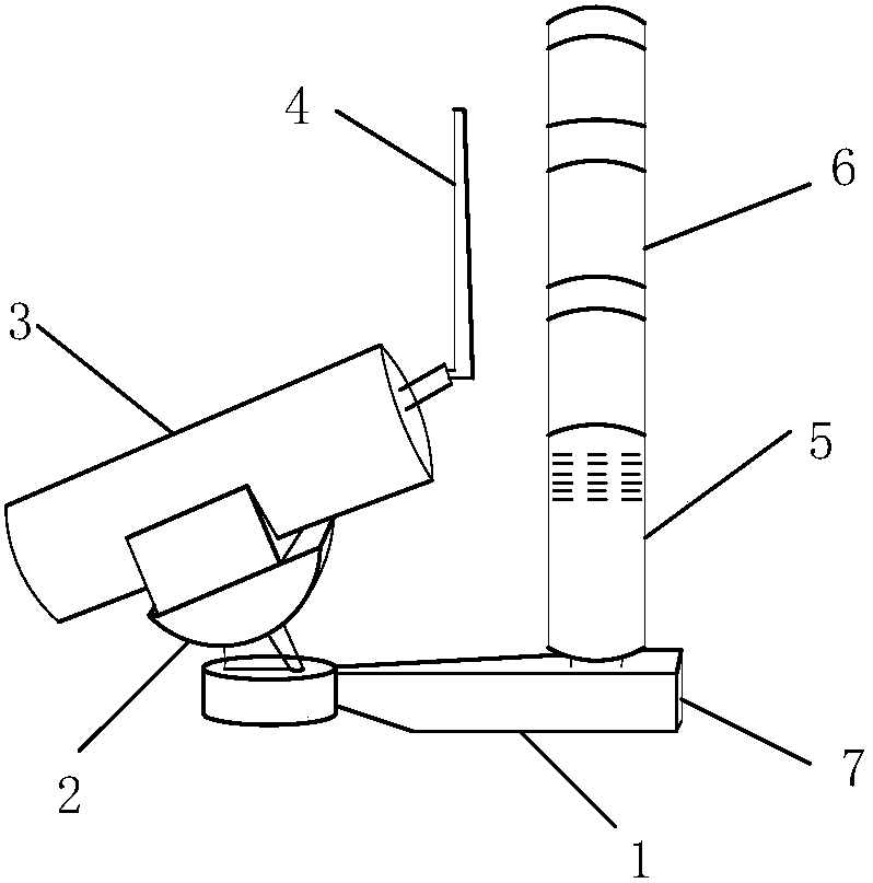 Wide range strong source monitor