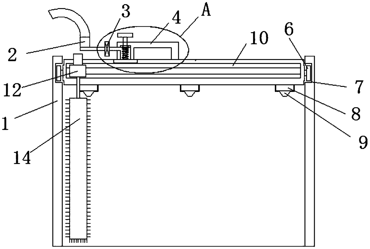 Simply-operated and rapidly-cleaned large fish tank