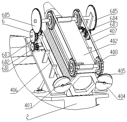 A traffic cone display vehicle