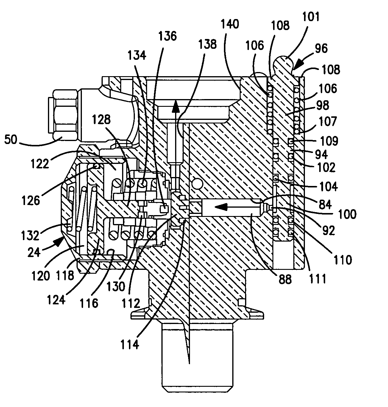 Gas cyclinder dispensing valve