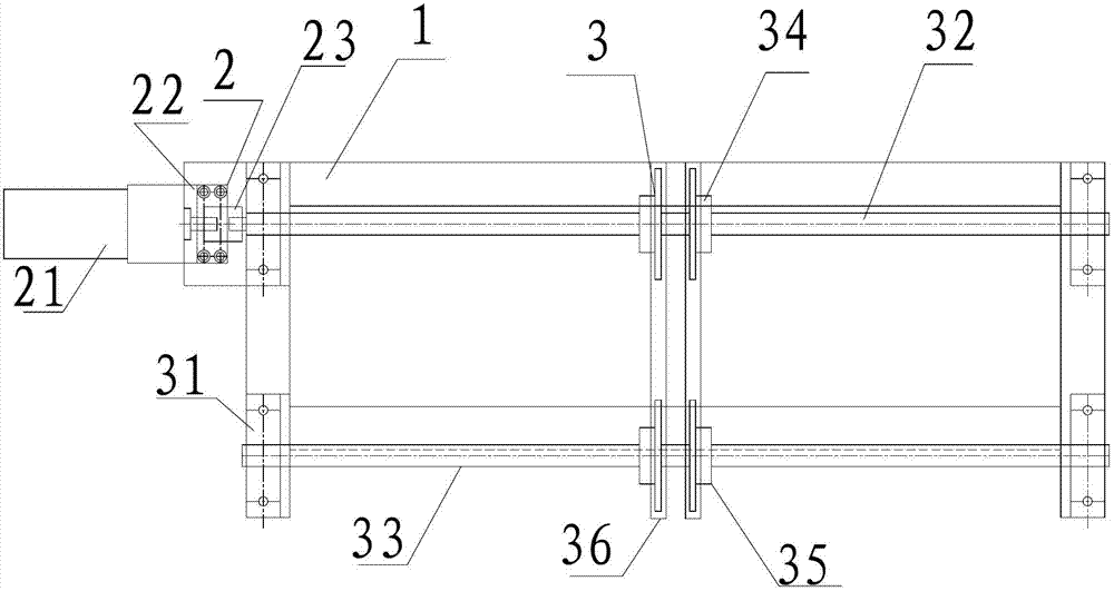 Auxiliary feeding device of small bar-stock feeder