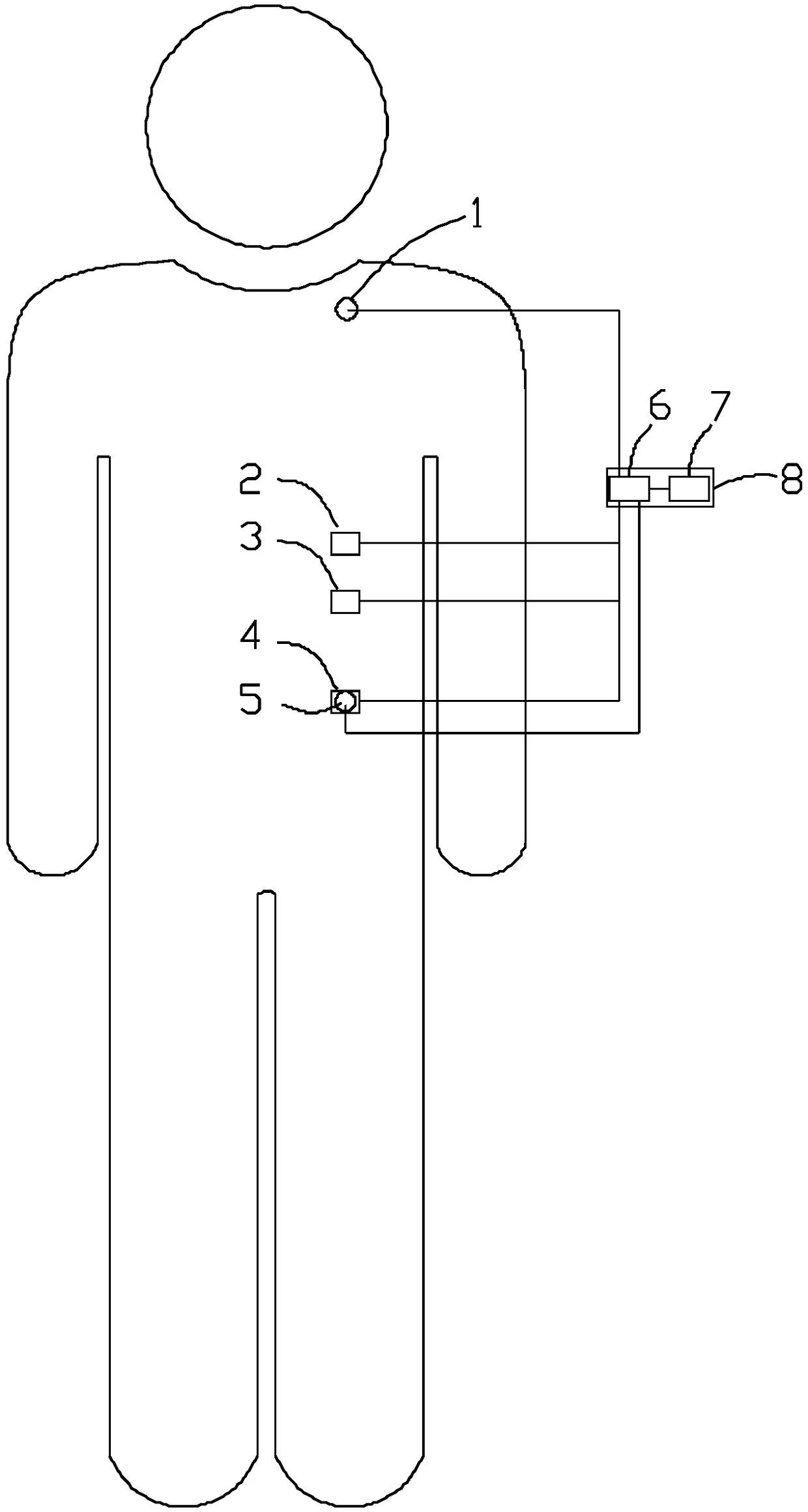 Cough monitoring device and system capable of being carried about