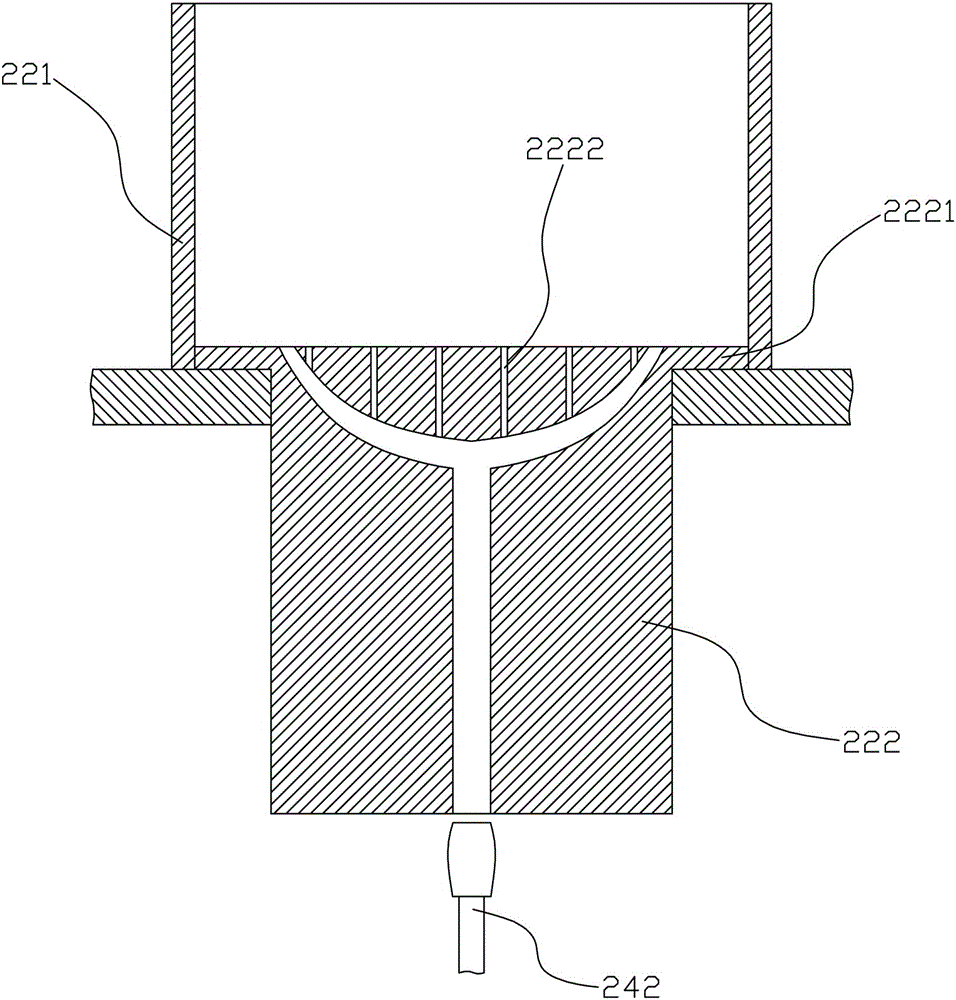 Automatic tea pressing equipment