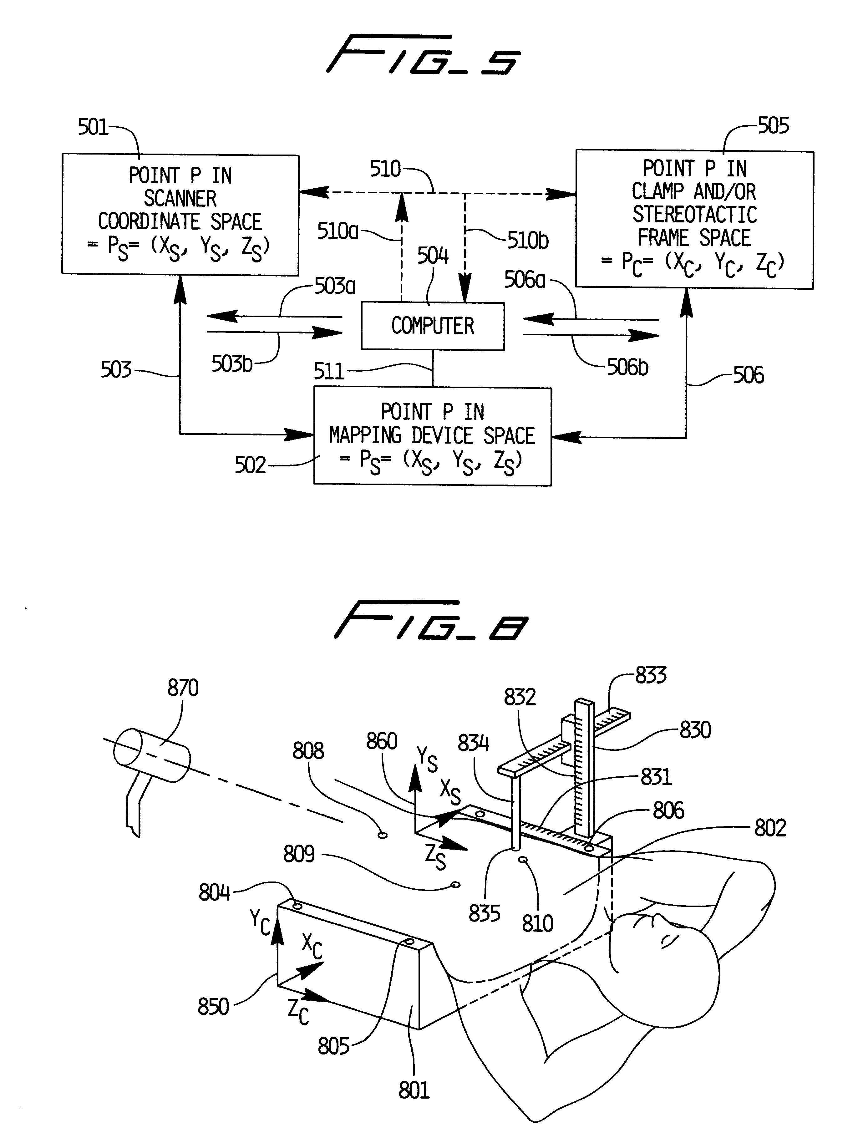 Frameless to frame-based registration system