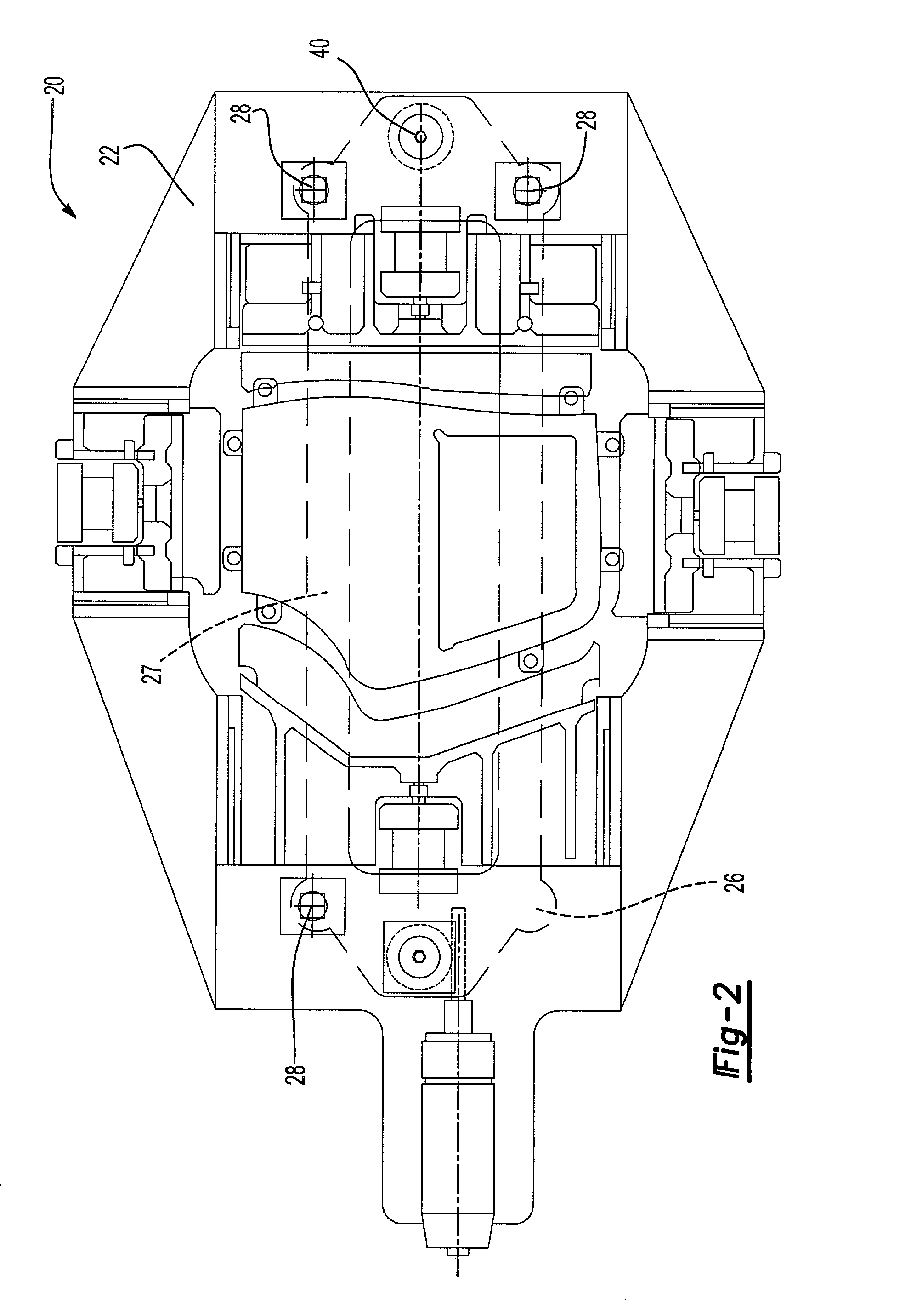 Hemming machine with dual ball screw drive