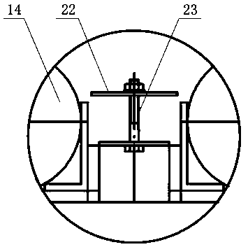 Powdery magnetic material segmented dry magnetic separation device and using method thereof