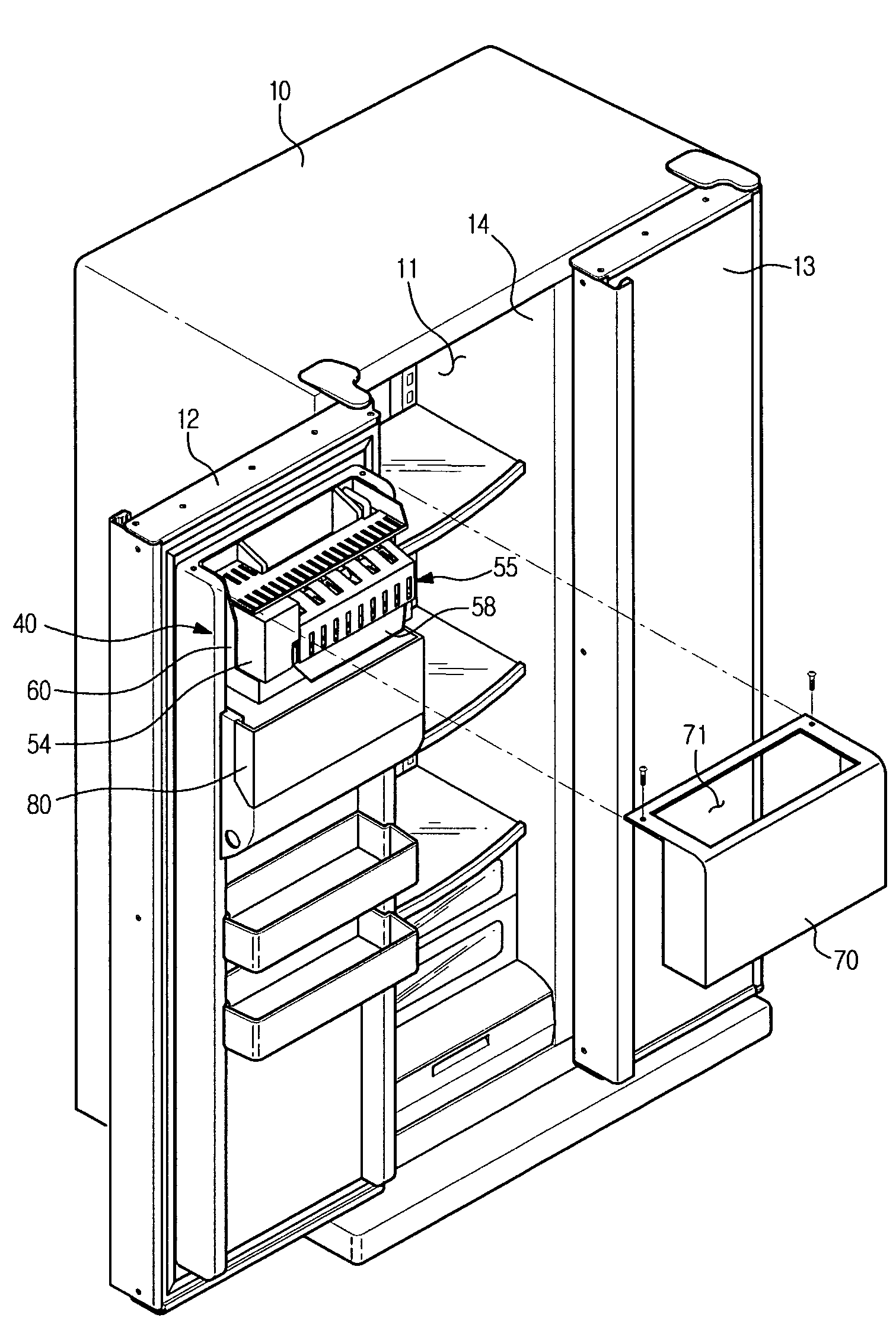 Ice maker and refrigerator having the same