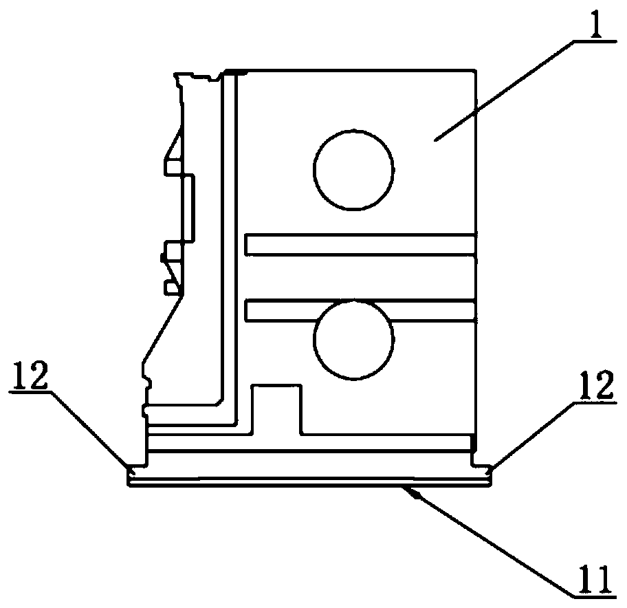 Cross beam for viaduct type gantry machining center