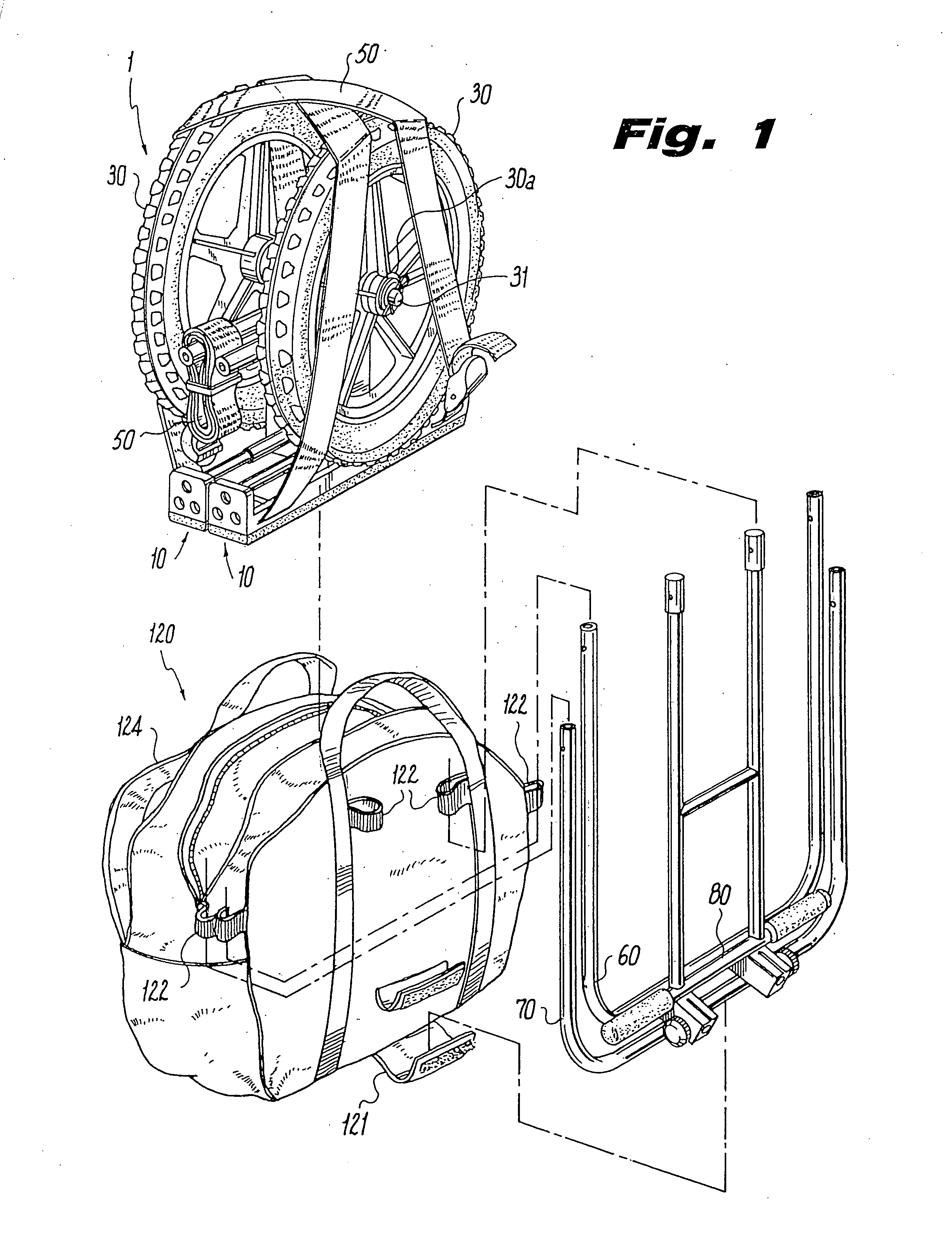 Mission adaptable portable cart/utility table arrangement