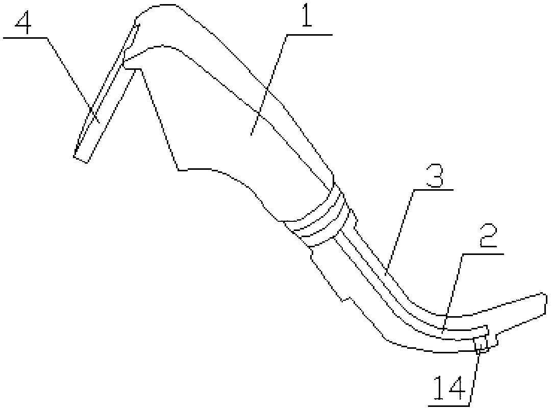 Blade self-destruct device and laryngoscope