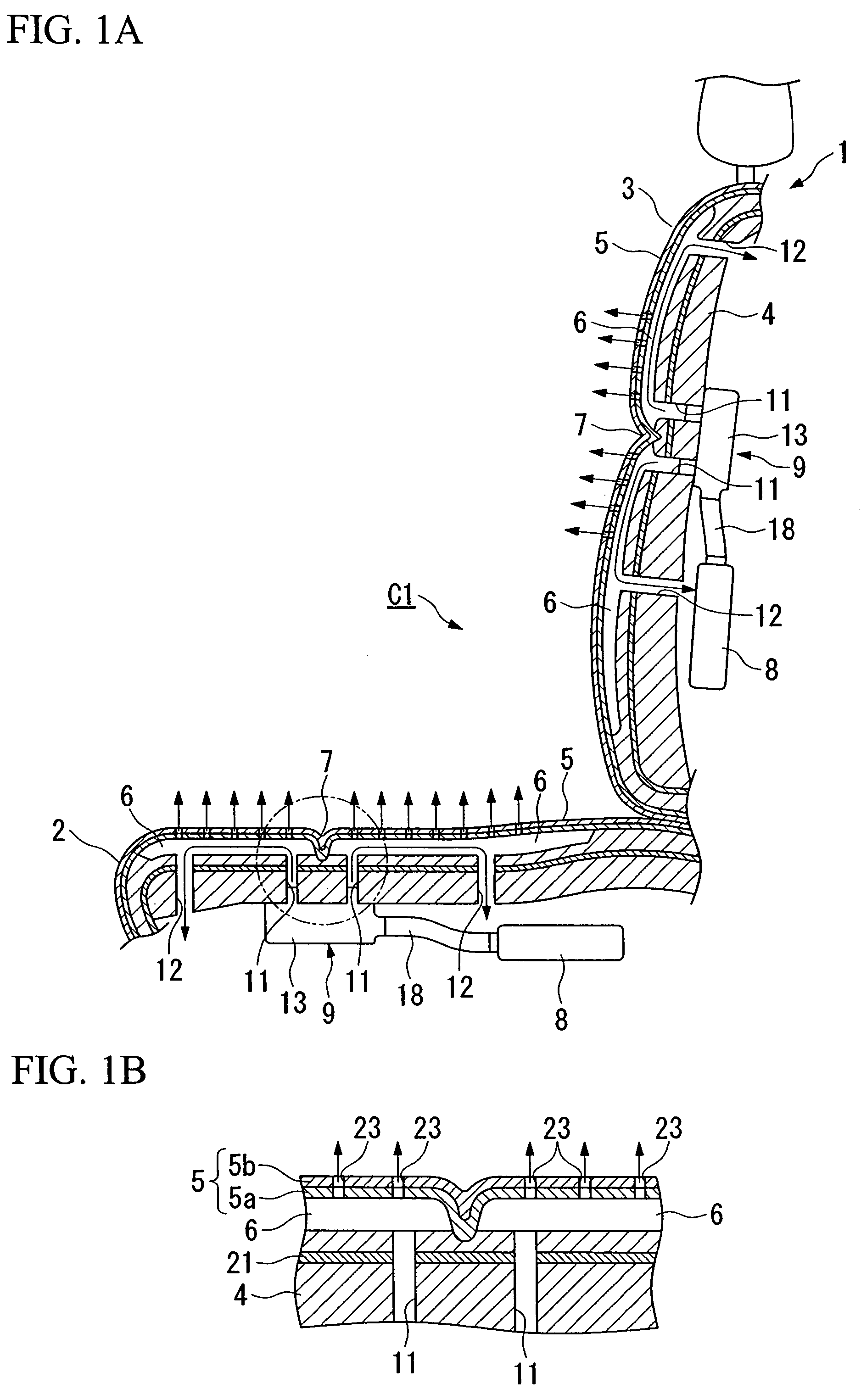 Vehicle seat air-conditioner and vehicle temperature controller