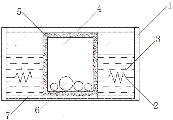 Nonlinear orbital synergistically tuned damper