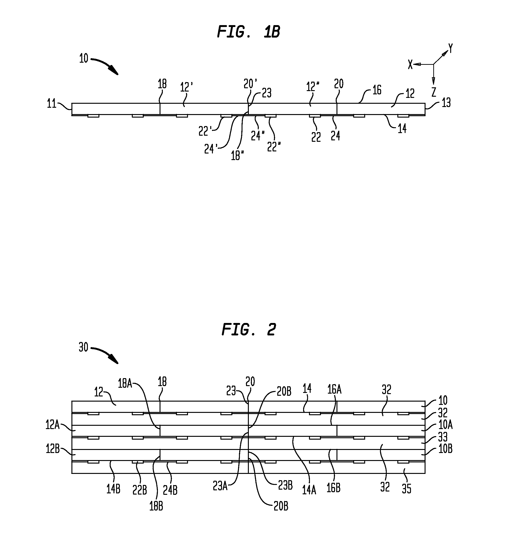 Edge connect wafer level stacking