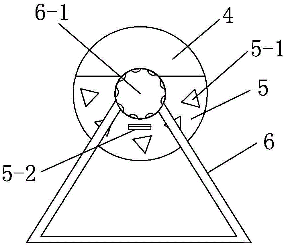 Supporting device used in process of polishing toenail plates or coating surfaces of toenail plates with fluid