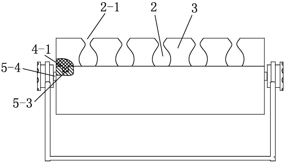 Supporting device used in process of polishing toenail plates or coating surfaces of toenail plates with fluid