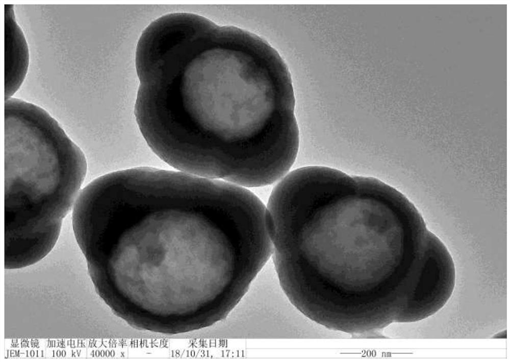 Organic/inorganic hybrid three-component Janus particle and preparation method thereof