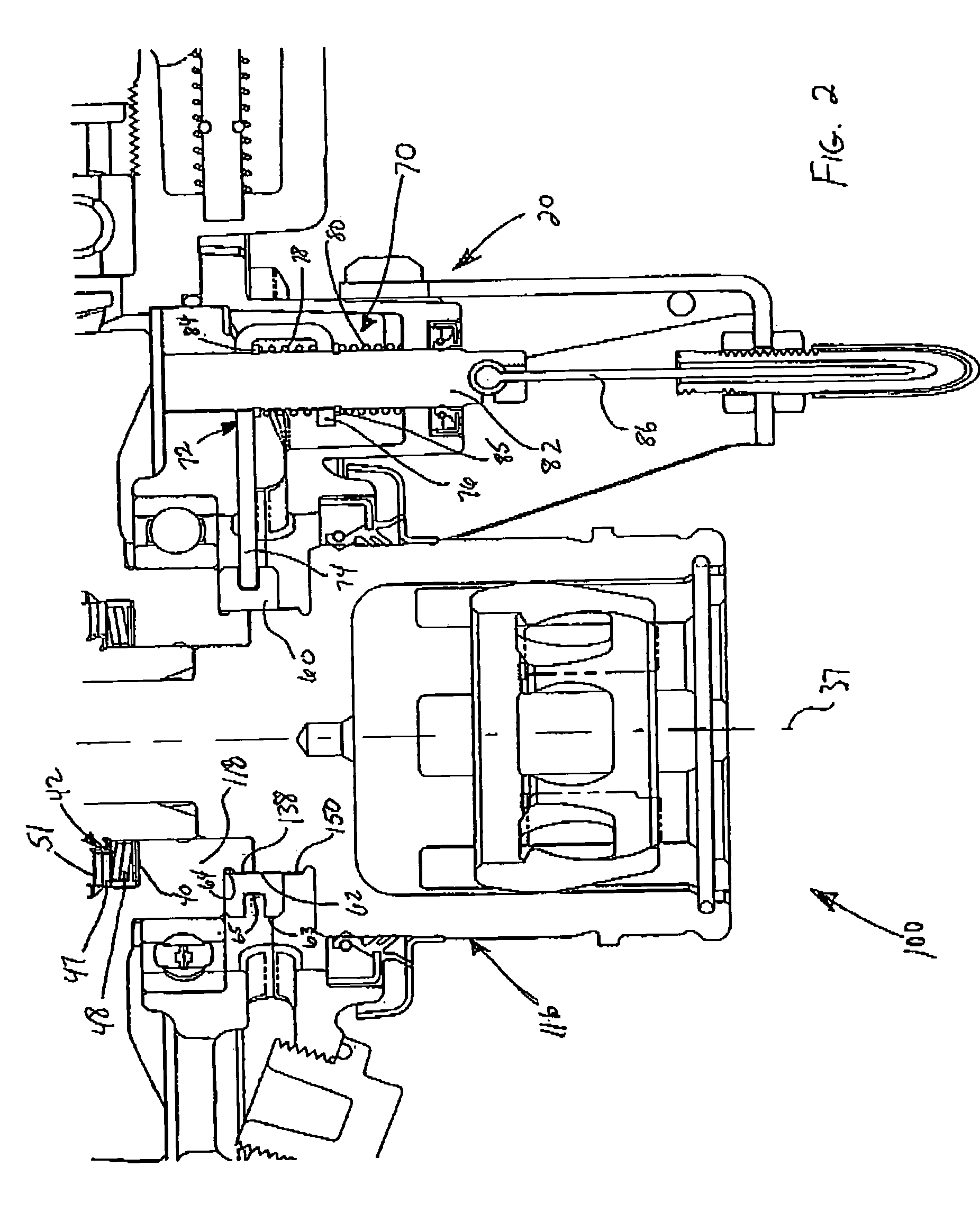 Recreational vehicle locking differential