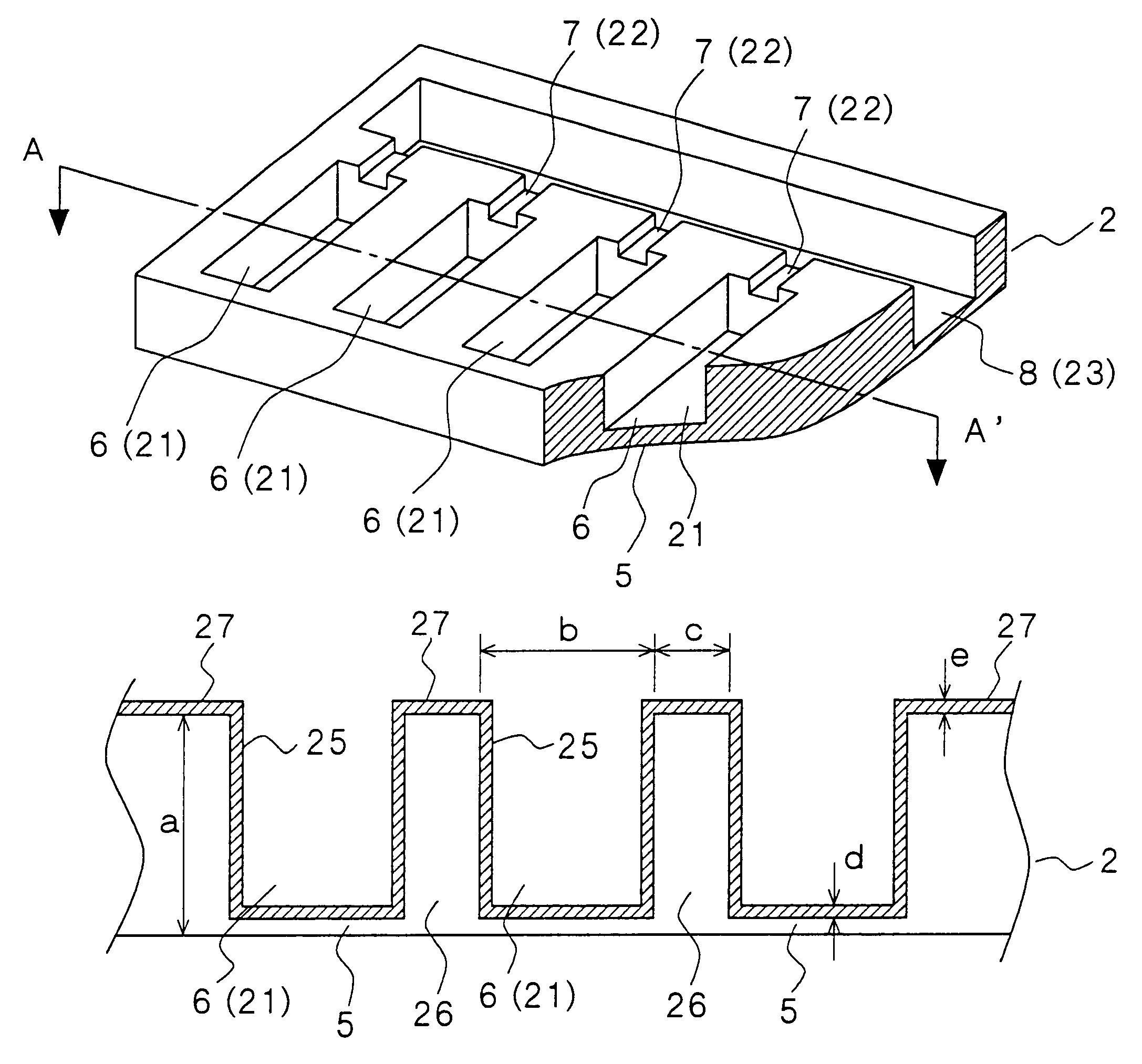 Printing head and ink jet recording apparatus using the same