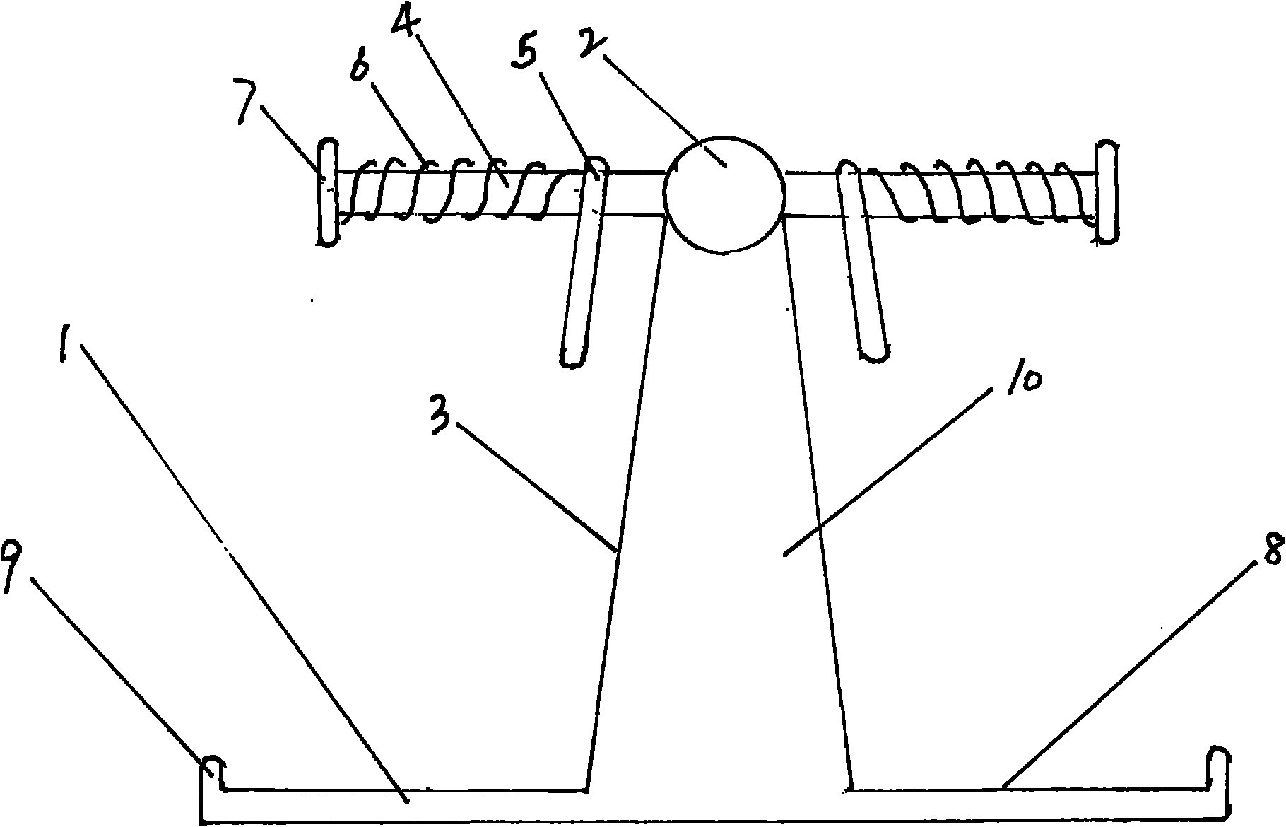 Bilateral crushing-preventing seat