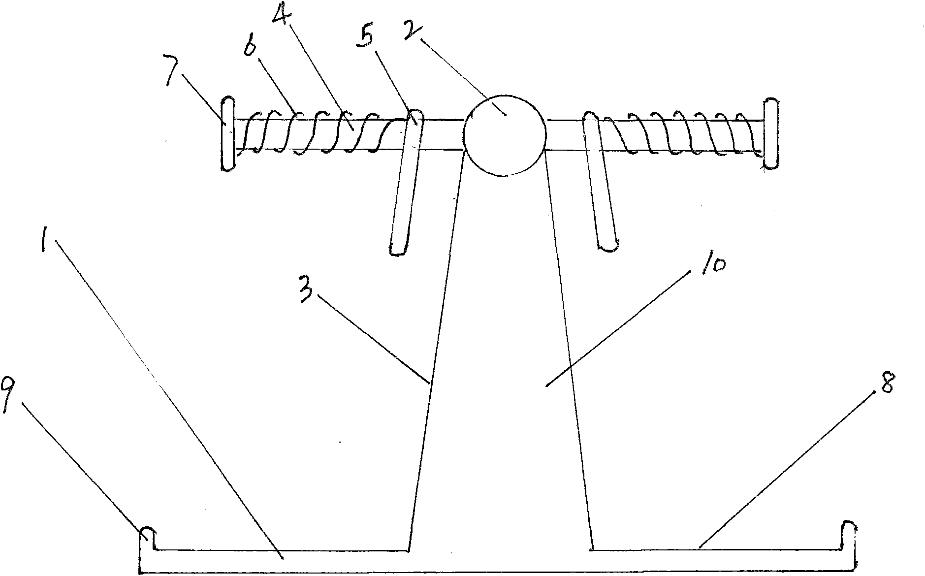 Bilateral crushing-preventing seat