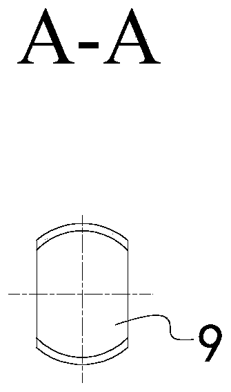 Centrifugal type compressor shaft system structure and centrifugal type compressor