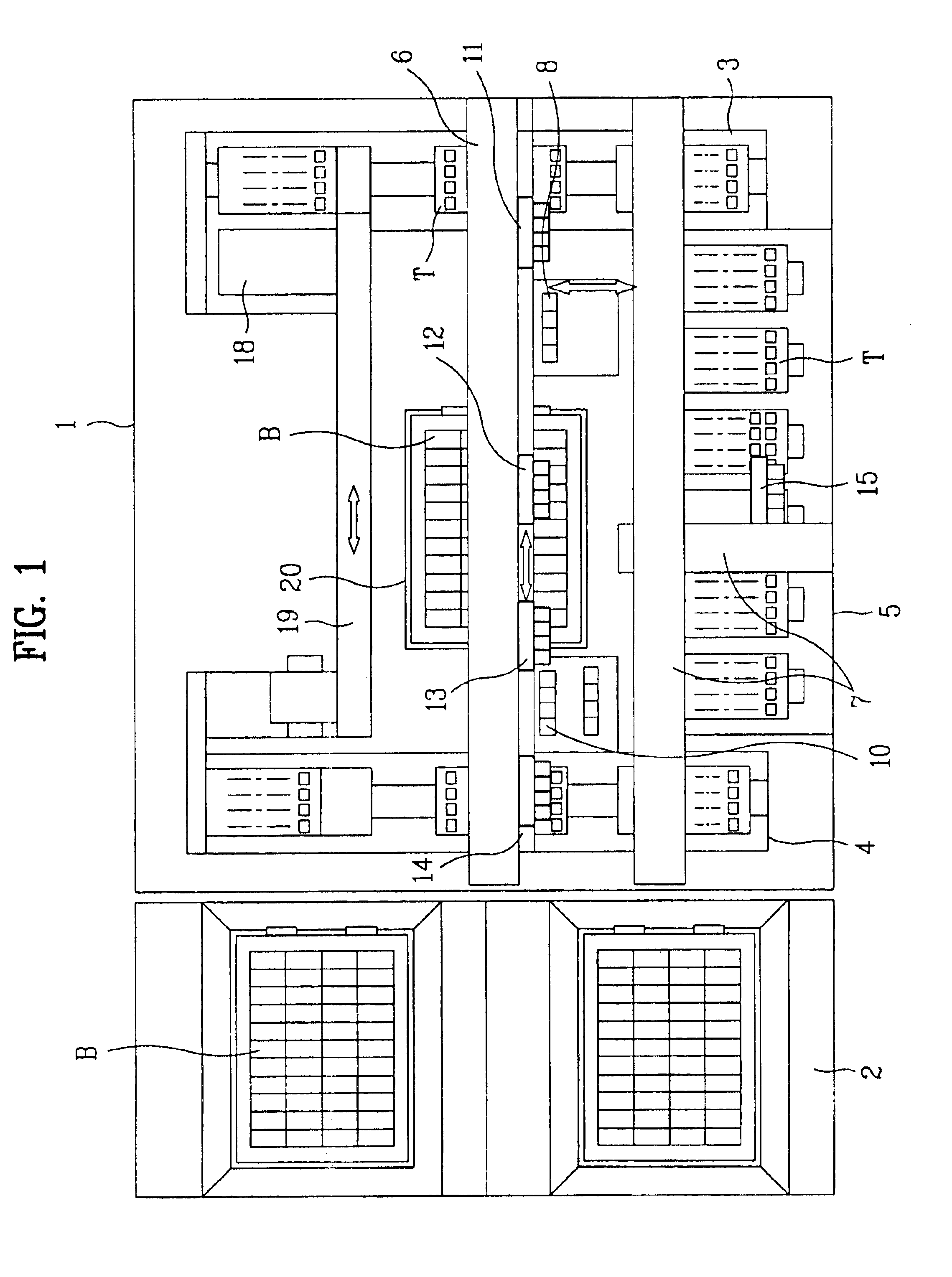 Sorting handler for burn-in tester