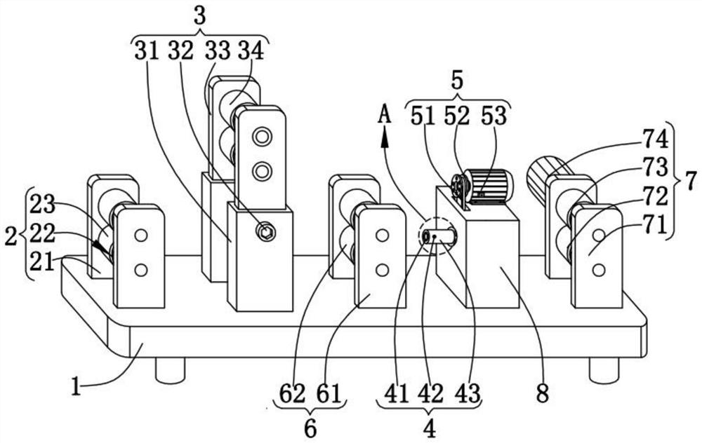 A metal wire deoxidation layer device