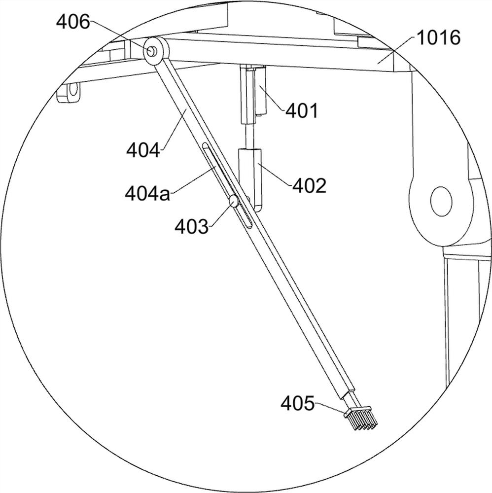 Progressive centrifugal machine blade machining auxiliary equipment