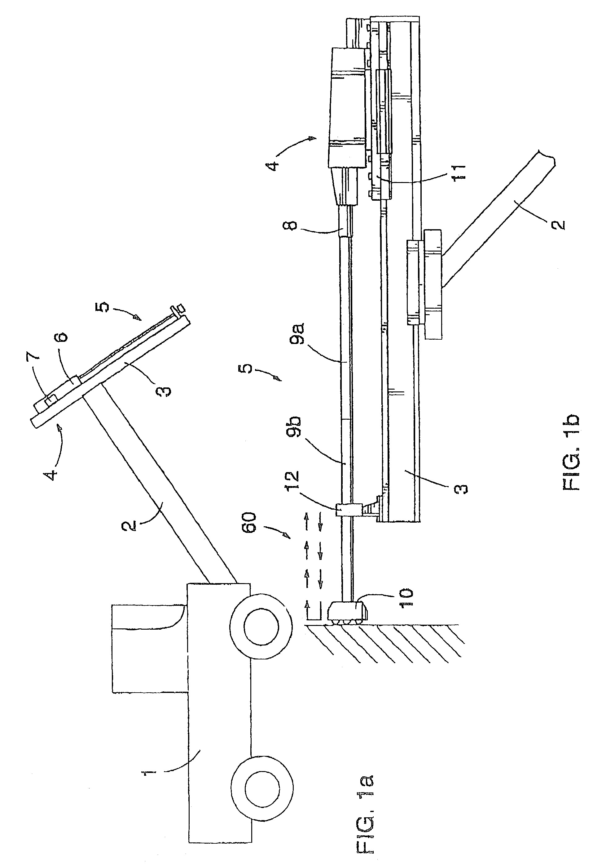 Method of opening joints between drilling components, and rock drill