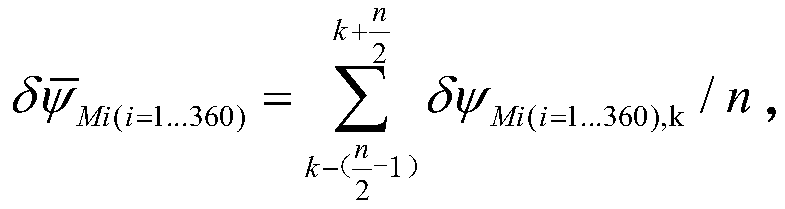 Geomagnetic heading error correction method